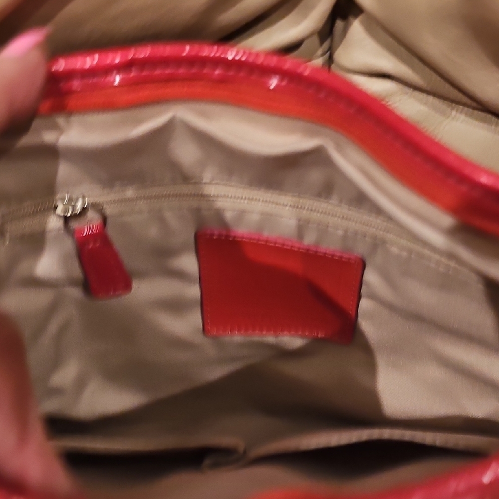 COACH Pink Floral Women Bag Really Fun! - Picture 8 of 13